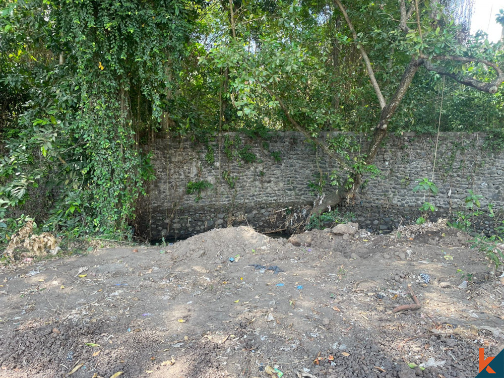 20 sont des terrains de premier ordre au bord de la rivière à Canggu