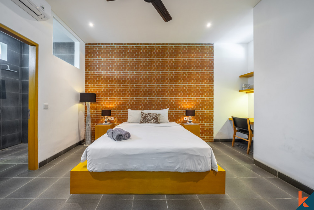 Vila dua kamar tidur modern yang terletak di Umalas yang modis