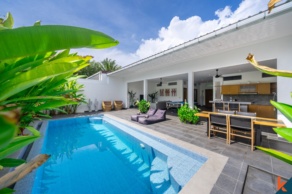 Modern two bedroom villa located in fashionable Umalas