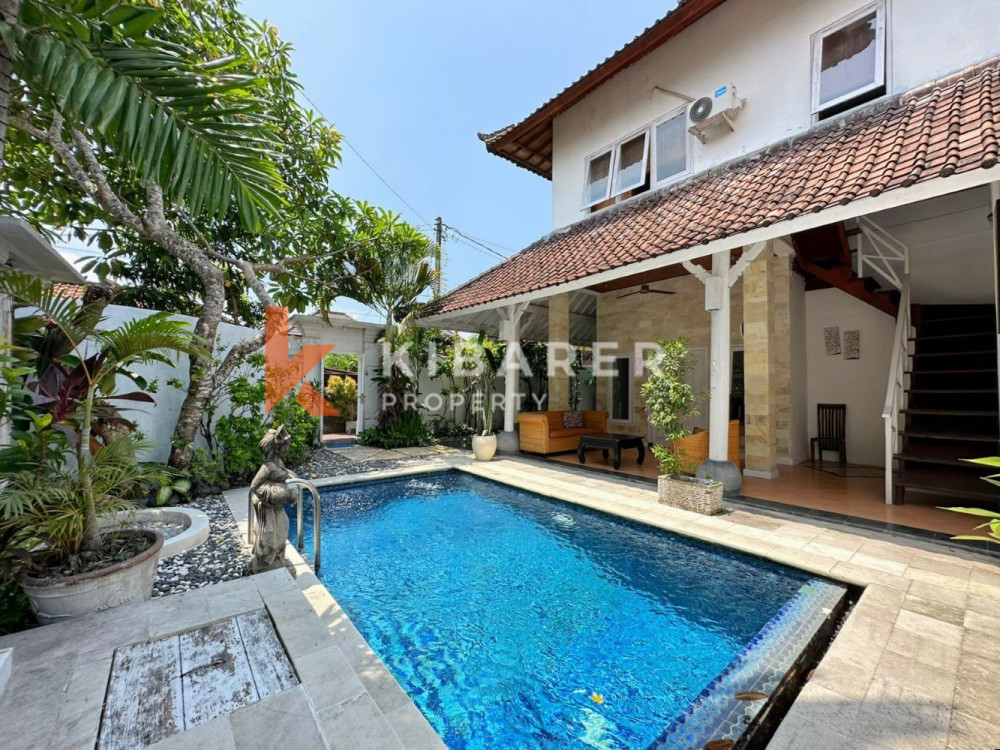 Homey Two Bedrooms Open Living Villa Situated in Quiet Area of Kerobokan