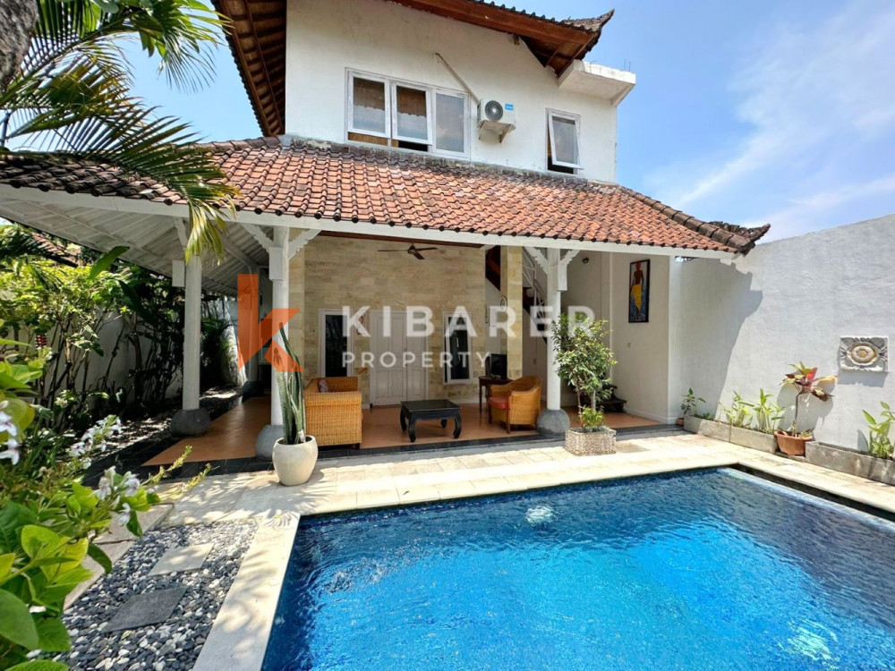 Homey Two Bedrooms Open Living Villa Situated in Quiet Area of Kerobokan