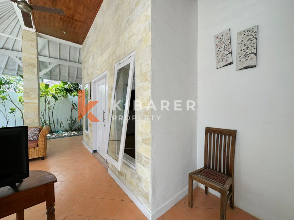 Homey Two Bedrooms Open Living Villa Situated in Quiet Area of Kerobokan