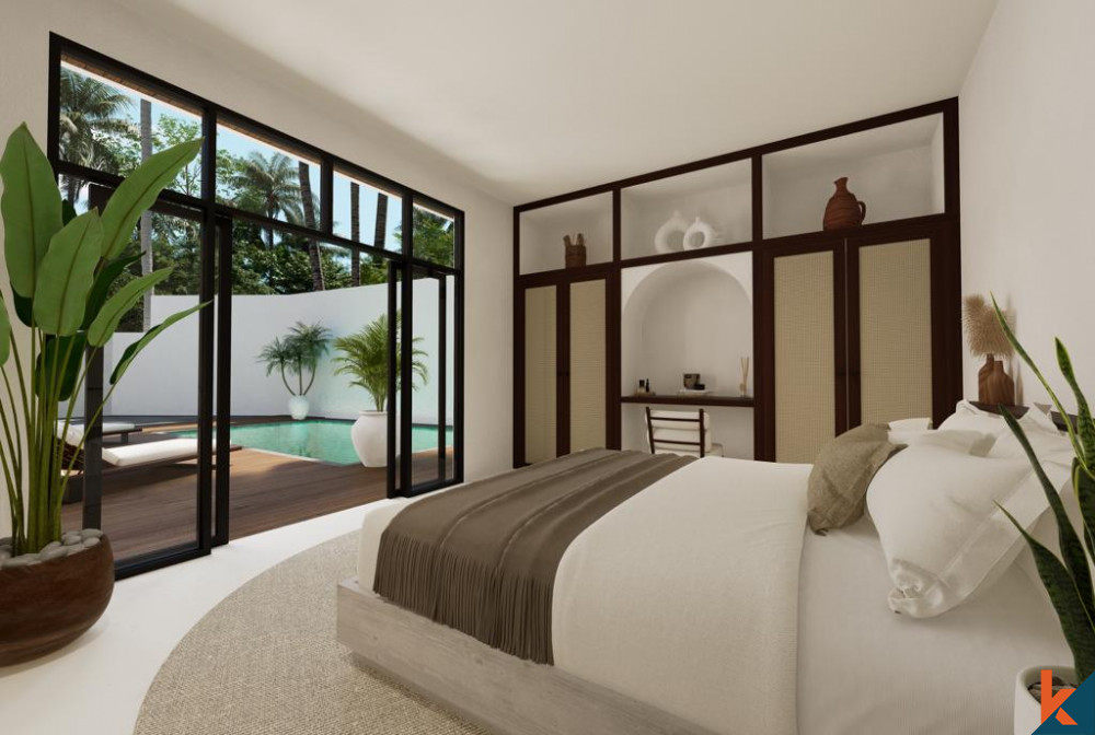 Prochaines villas tranquilles de 2 chambres à coucher à Tumbak Bayuh configurables jusqu'à 4 chambres