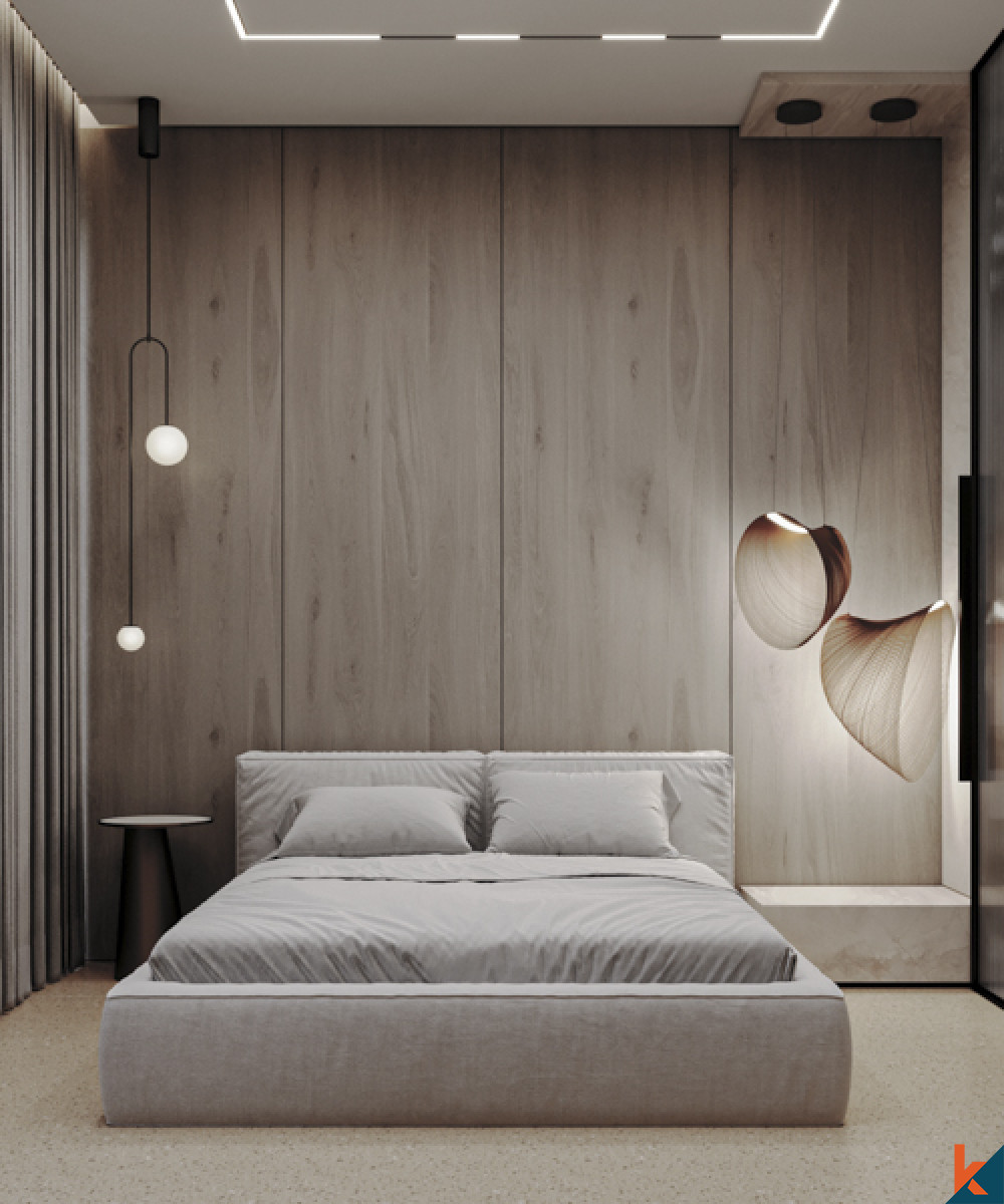 Upcoming three bedroom modern villa in Cemagi