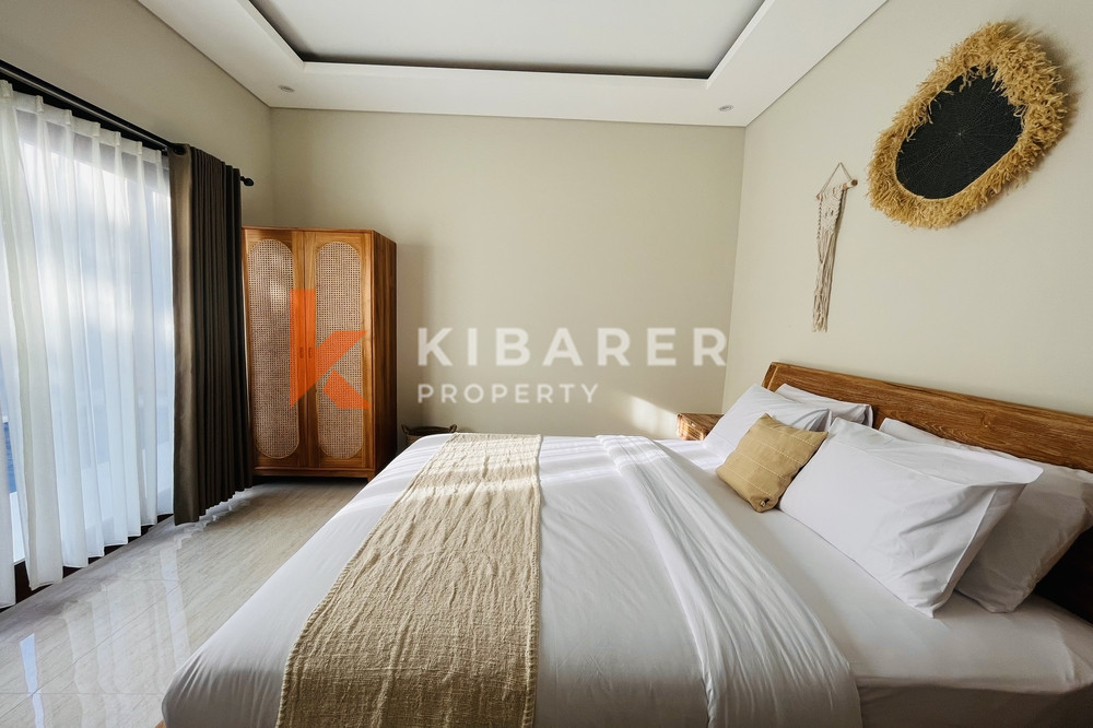 Modern and Minimalist Two Bedroom Open Living Villa in Padonan
