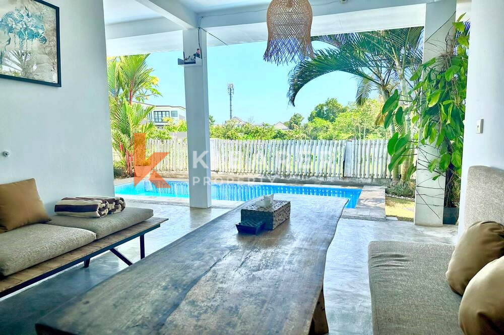 Wonderful Two Bedroom Open Living Tropical Villa in Pererenan