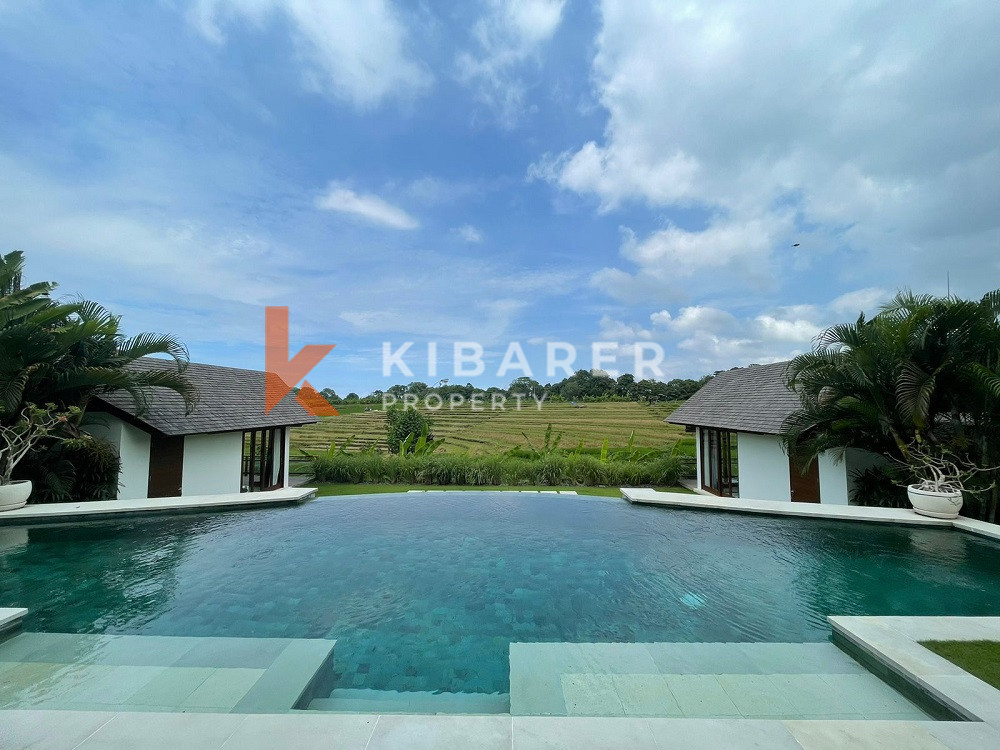 Stunning Four Bedroom Villa with rice field view in Buduk ( will be available on 8th January 2024 )