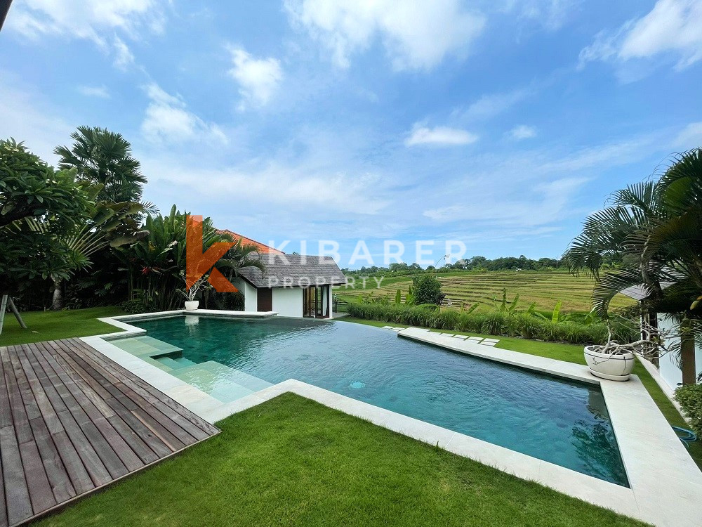 Stunning Four Bedroom Villa with rice field view in Buduk ( will be available on 8th January 2024 )