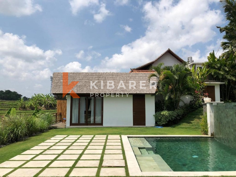 Stunning Four Bedroom Villa with rice field view in Buduk ( will be available on 8th January 2024 )