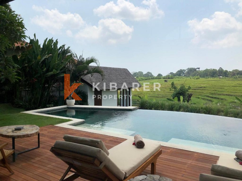 Stunning Four Bedroom Villa with rice field view in Buduk ( will be available on 8th January 2024 )