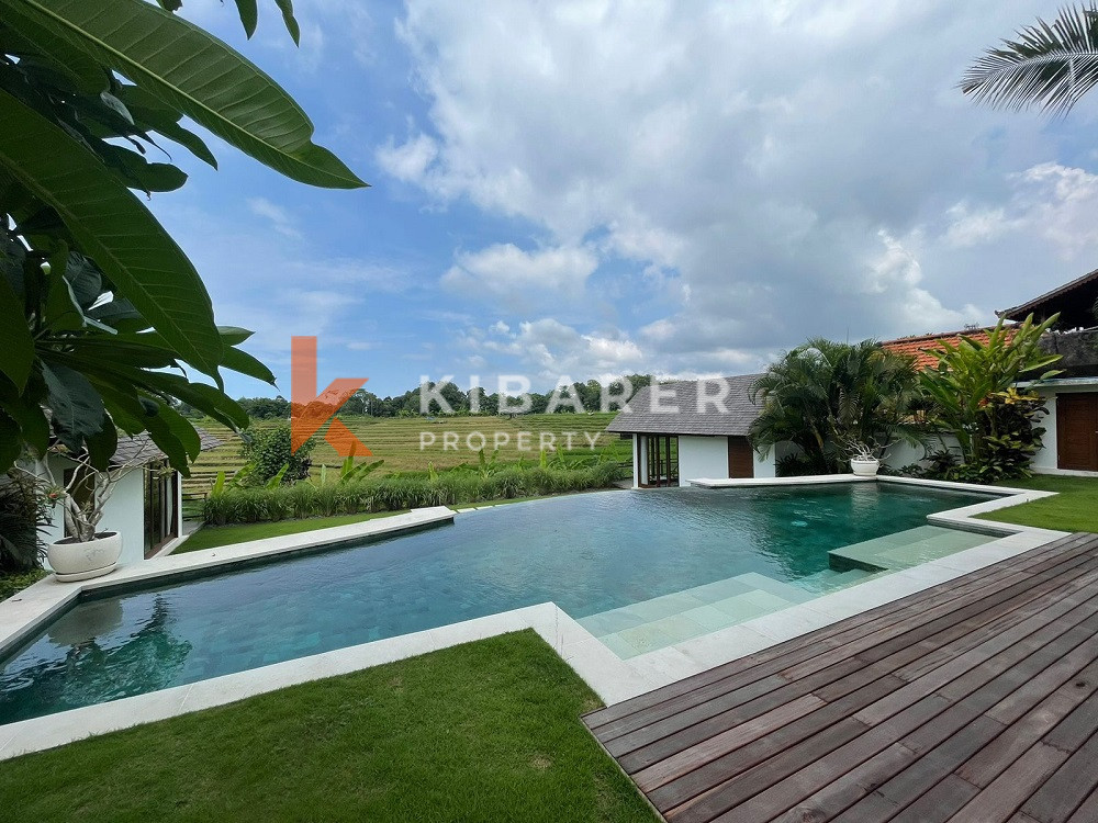 Stunning Four Bedroom Villa with rice field view in Buduk ( will be available on 8th January 2024 )