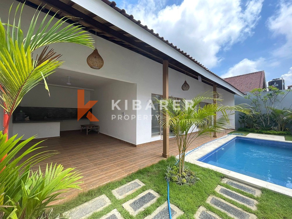 Brand New Cozy Two Bedroom Unfurnished Villa in Canggu