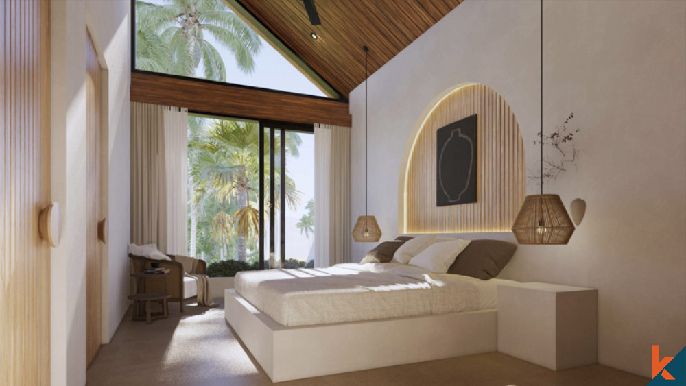 Upcoming modern design two bedroom villa in Kerobokan