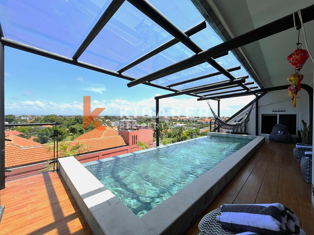 Stylish Two Bedroom Penthouse With Private Swimming Pool Situated in Batu Belig