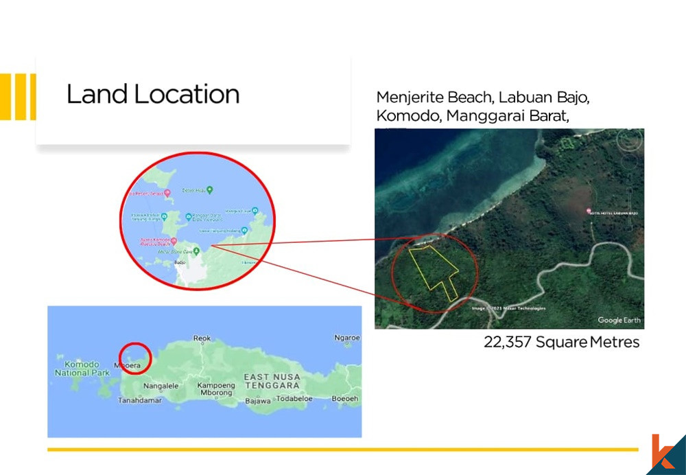 Dijual Tanah Pesisir Indah di Labuan Bajo