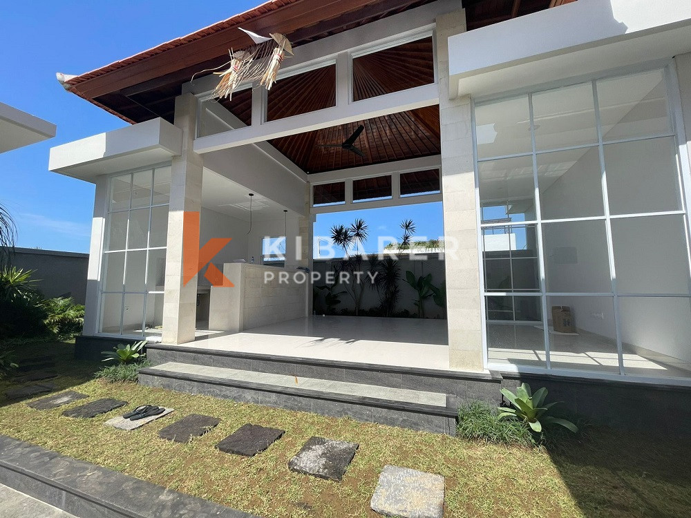 Brand New Three Bedroom Unfurnished Villa walking distance to Pererenan Beach