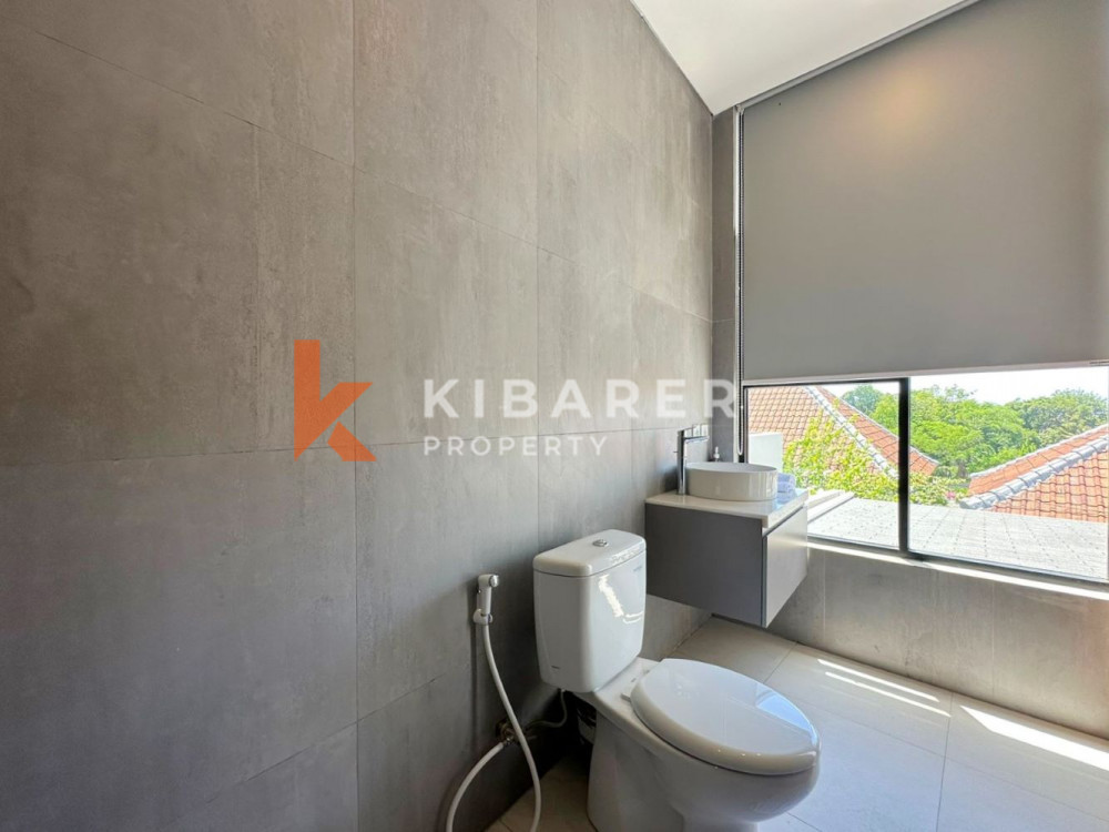 Brand New Charming Three Bedroom Enclosed Living Villa in Pererenan