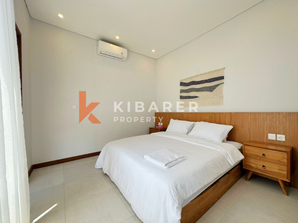 Brand New Charming Three Bedroom Enclosed Living Villa in Pererenan