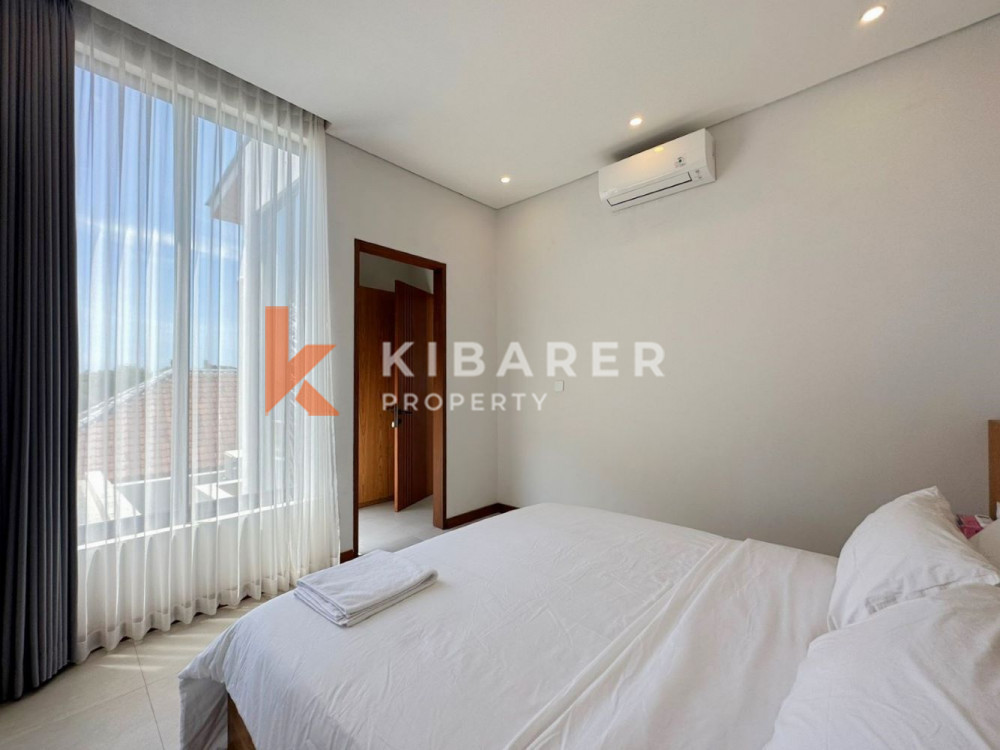 Brand New Charming Three Bedroom Enclosed Living Villa in Pererenan