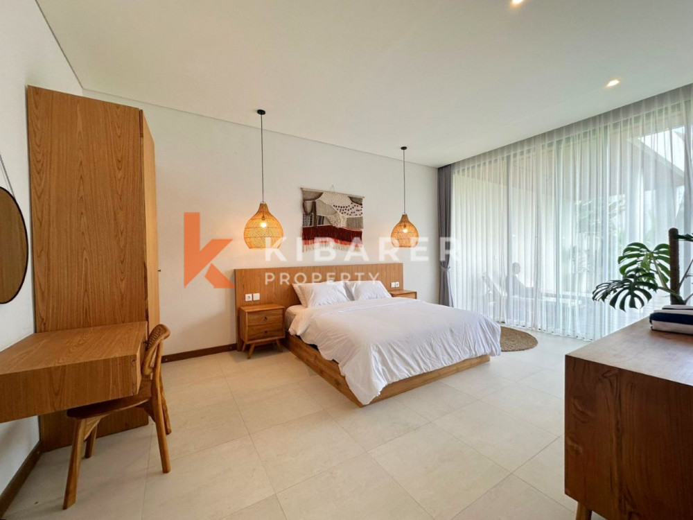 Brand New Charming Three Bedroom Enclosed Living Villa in Pererenan