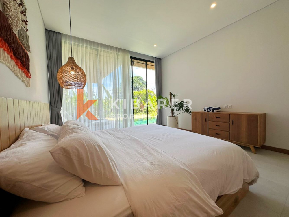 Brand New Charming Three Bedroom Enclosed Living Villa in Pererenan