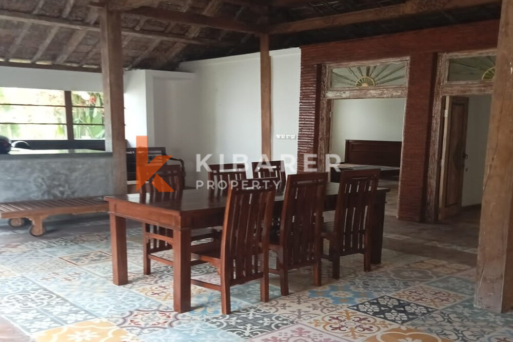 Beautiful Two Bedroom Joglo Villa With Open Living Situated in Tumbak Bayuh