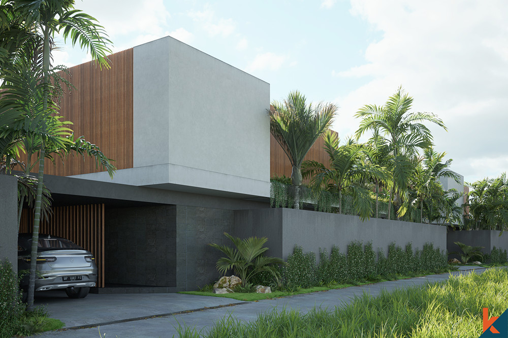 Modern three bedrooms villa in pantai nyanyi for sale