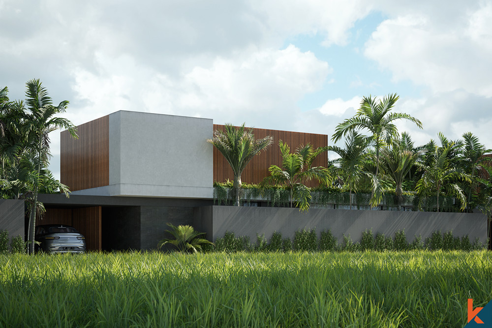 Modern three bedrooms villa in pantai nyanyi for sale