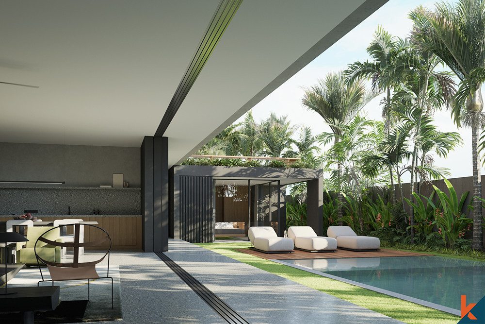 Beautiful three bedrooms villa in pantai nyanyi for sale