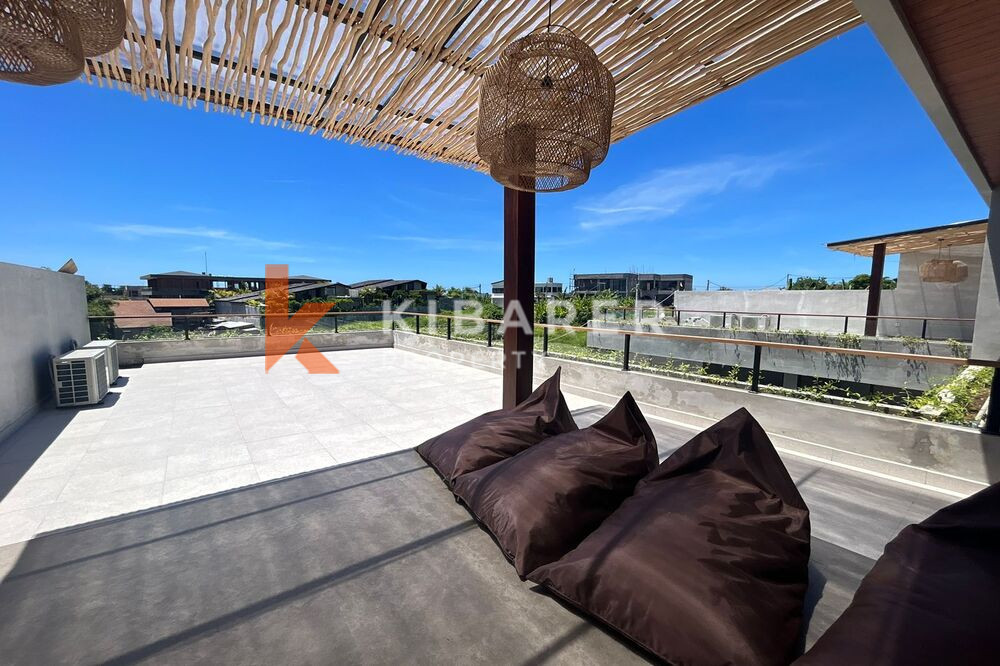 Modern Two Bedroom Concrete Industrial Style Villa in Pererenan