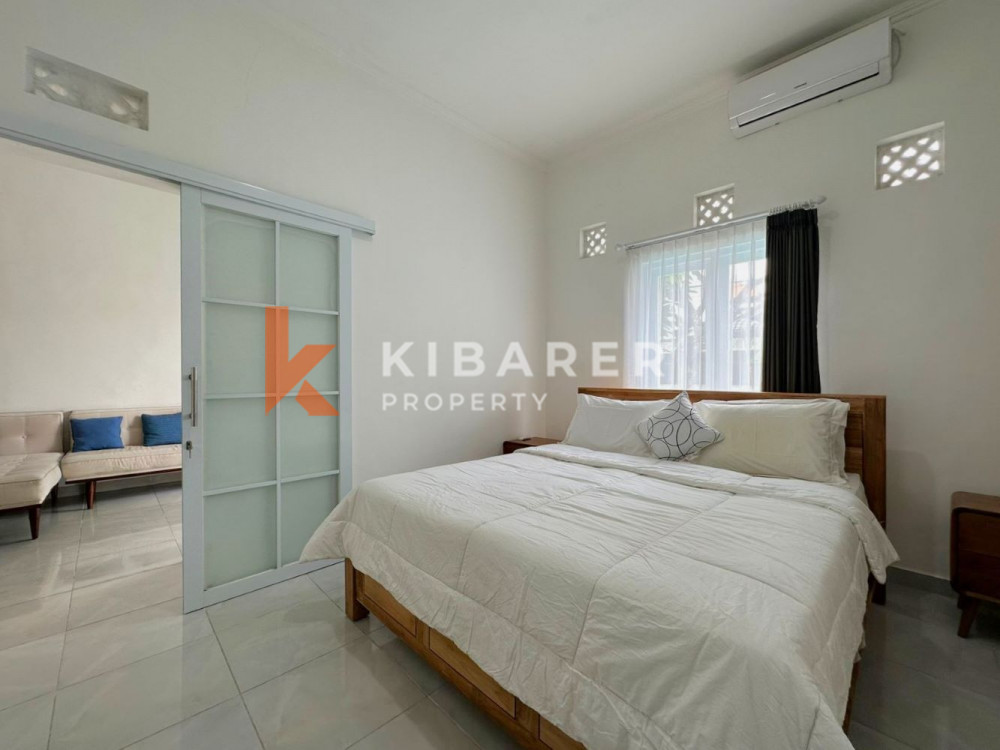 Cozy Three Bedroom Enclosed Living Villa Situated in Kerobokan (available 9th may)