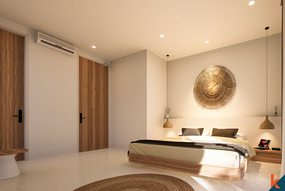 Properti satu kamar tidur modern yang akan datang di Berawa