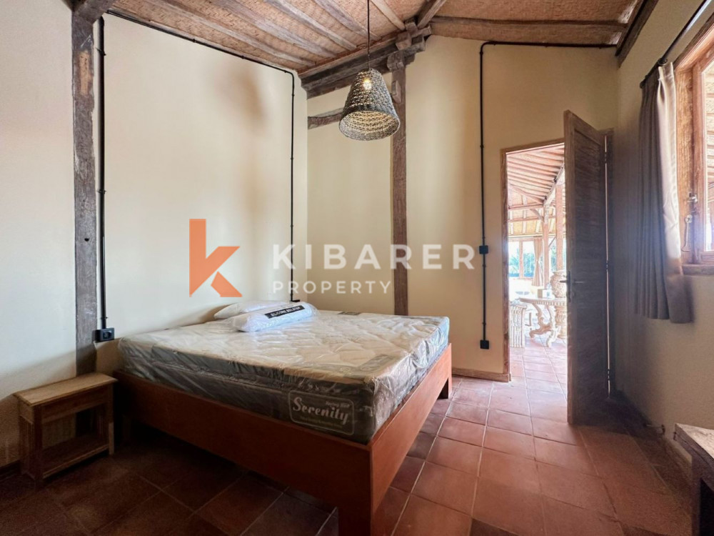 Semi Furnished Three Bedroom Enclosed Living Villa in Kedungu