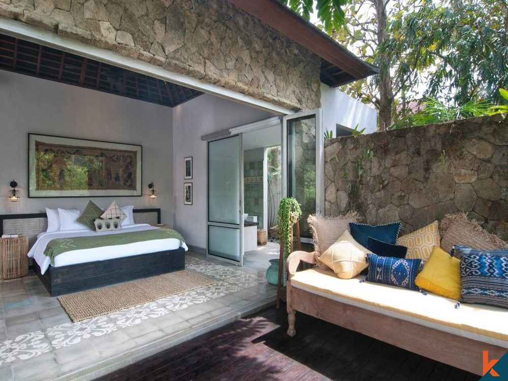 Belle villa à Cempaka avec vue incroyable à 9 minutes de Canggu à vendre