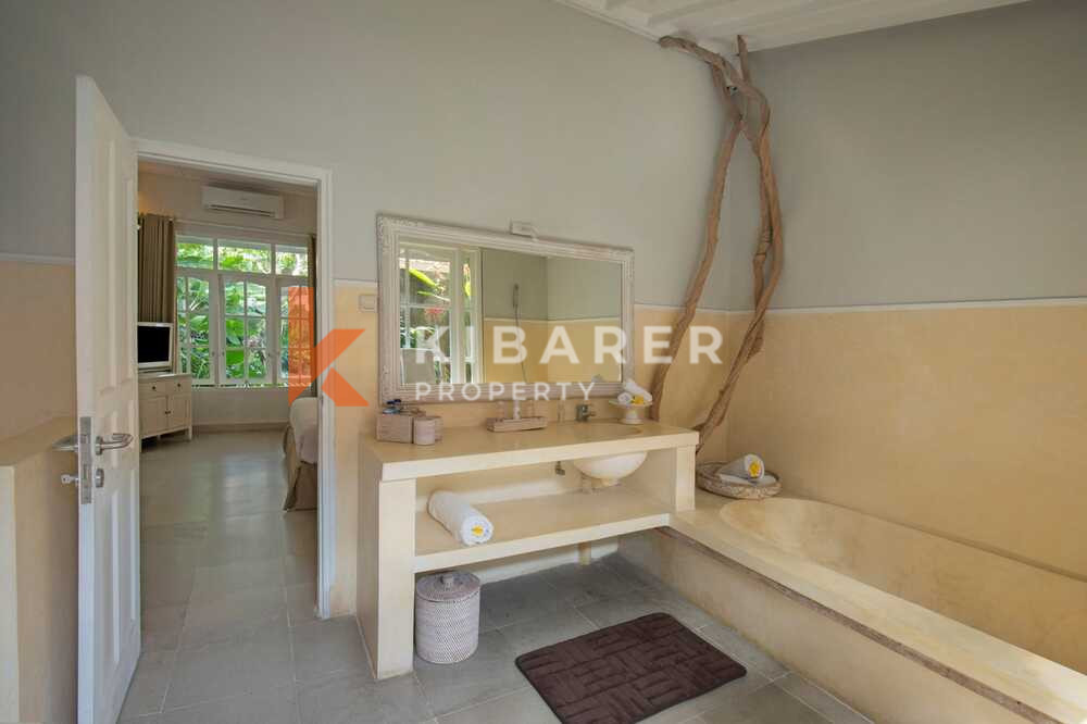 Peacefully Two Bedroom Open Living Villa Nestled in Seminyak (Minimum 6 Months Rental)