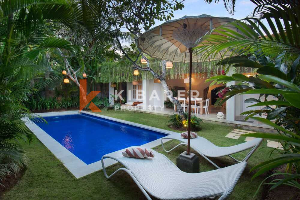 Peacefully Two Bedroom Open Living Villa Nestled in Seminyak (Minimum 6 Months Rental)