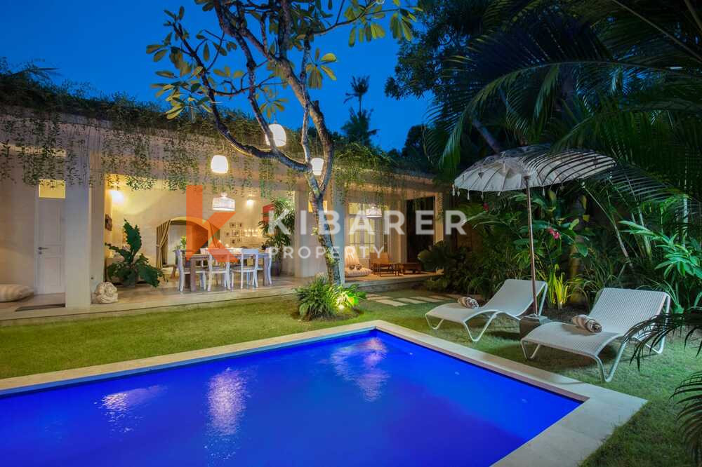 Peacefully Two Bedroom Open Living Villa Nestled in Seminyak (Minimum 6 Months Rental)