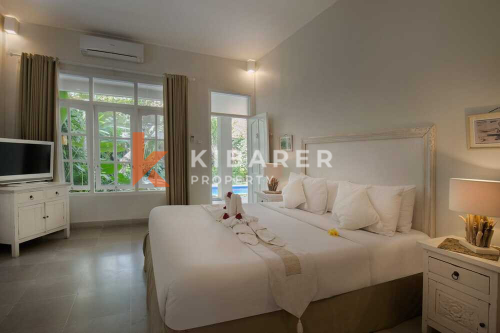 Peacefully Two Bedroom Open Living Villa Nestled in Seminyak (Minimum 6 Months Rental)