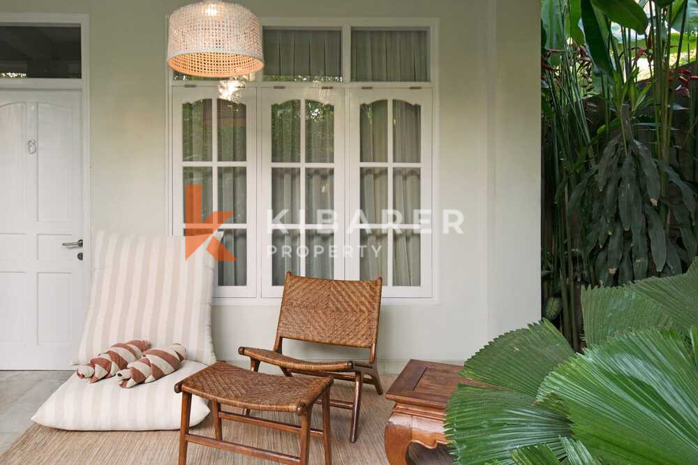 Peacefully Two Bedroom Open Living Villa Nestled in Seminyak (Minimum 6 Months Rental)