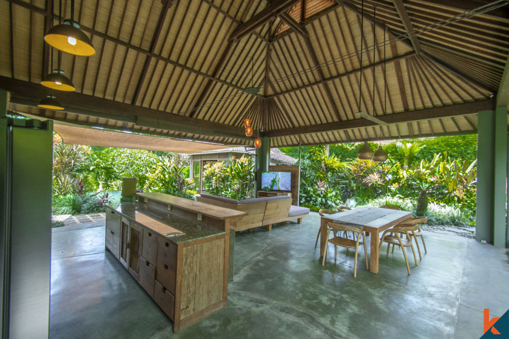 Traditional two bedroom property with jungle views in Ubud