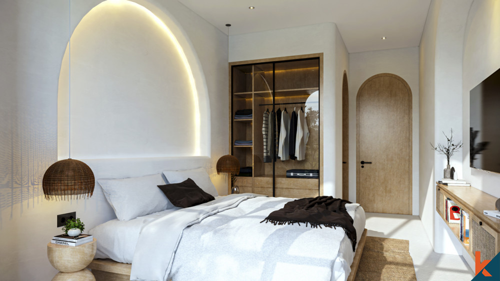 Vila tiga kamar tidur modern yang akan datang di lokasi strategis