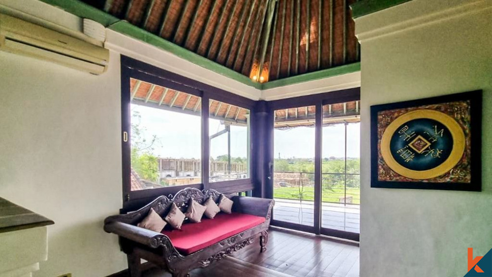 Villa Tradisional Bali 5 Kamar Tidur di Pererenan