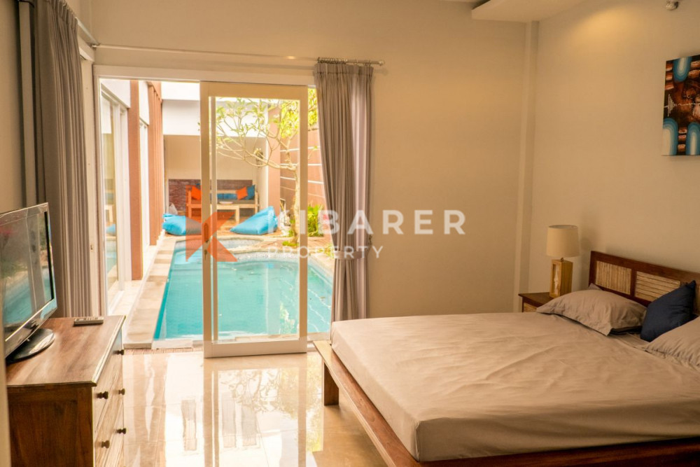 Wonderful Three Bedroom Enclosed Living Room Villa Situated in Sanur