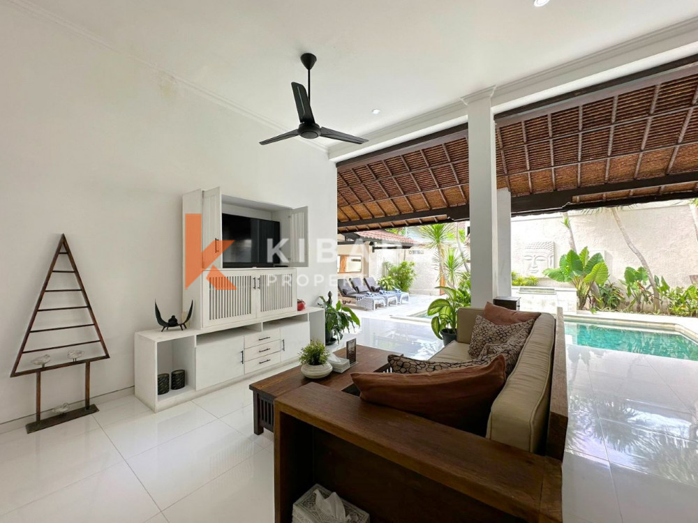 Traditional Three Bedroom Open Living Villa with Tropical Touch in Mertanadi