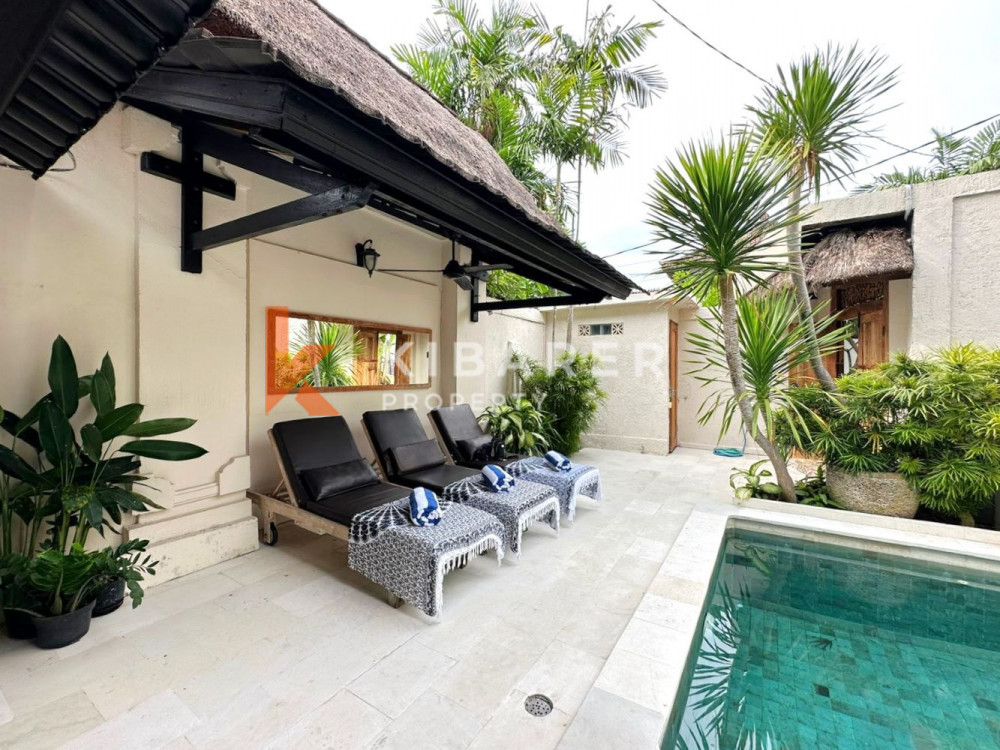 Traditional Three Bedroom Open Living Villa with Tropical Touch in Mertanadi