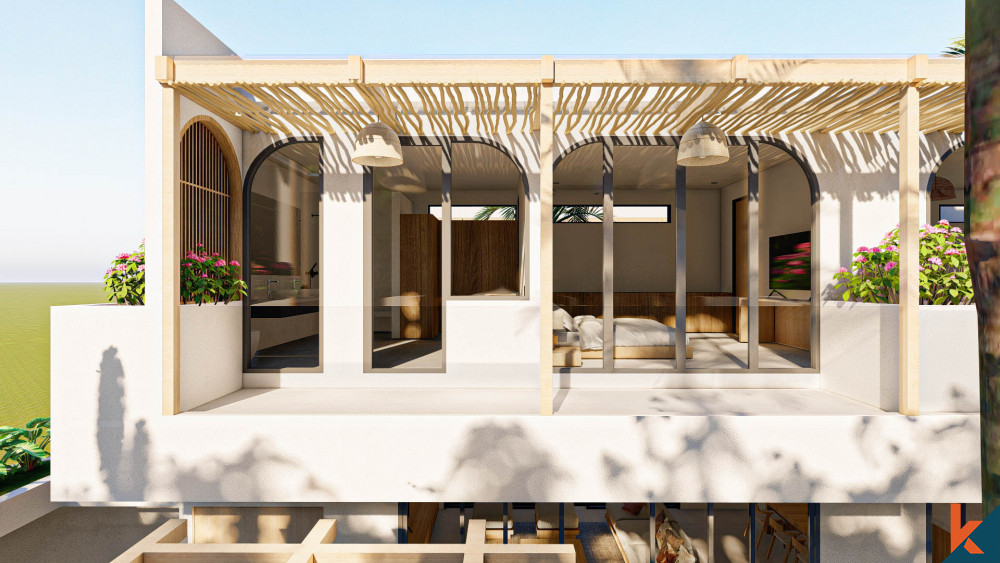New modern upcoming stylish villa in central Berawa