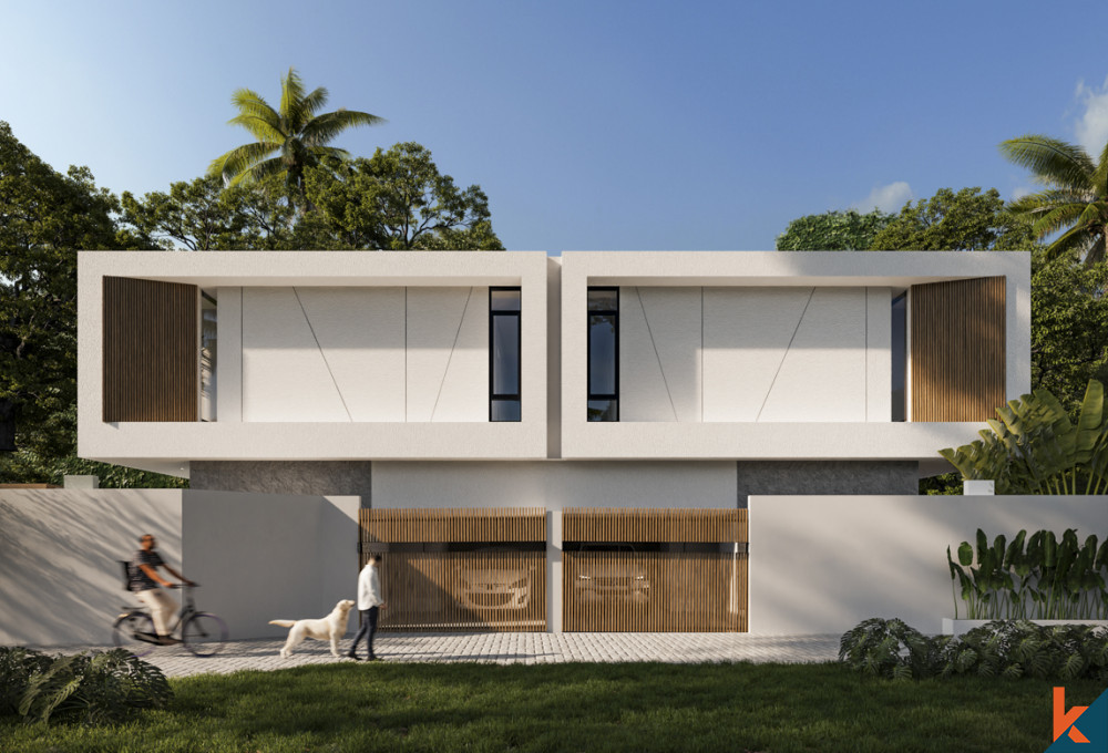 New upcoming modern three bedroom villa in Umalas Bumbak
