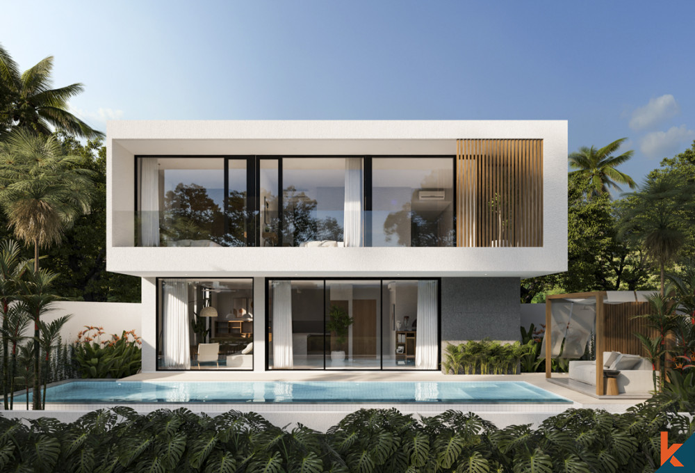 New upcoming modern three bedroom villa in Umalas Bumbak