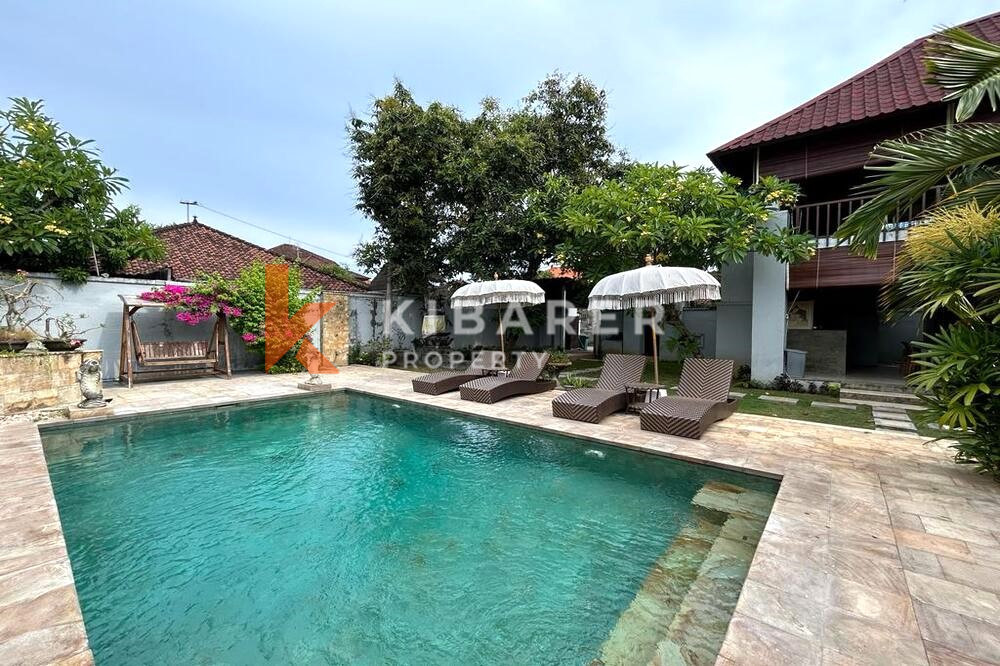 Beautiful Five Bedroom Open Living Room Villa Walking Distance To Sanur Beach