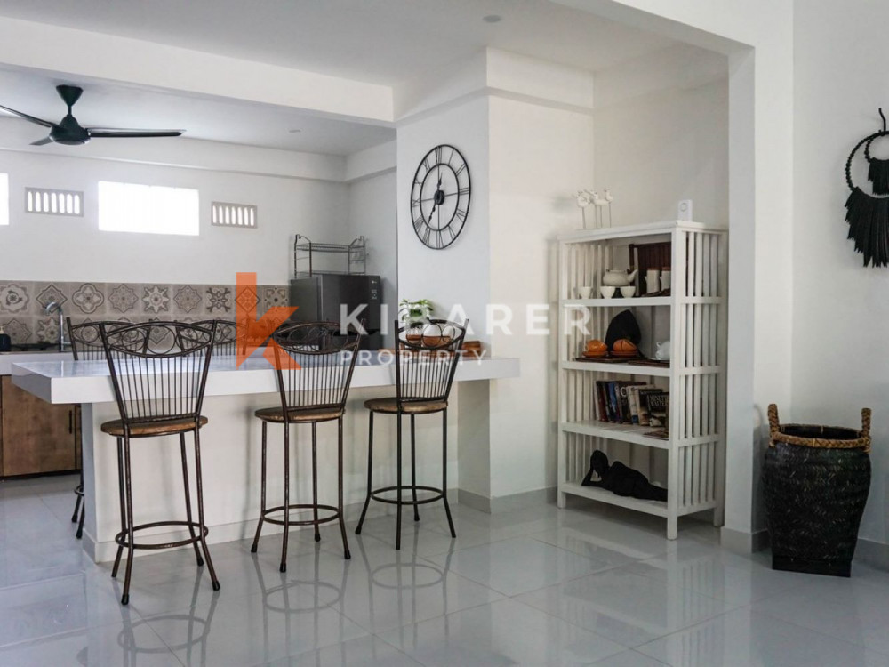 Modern Tropical Three Bedroom plus Office Enclosed Living Villa in Seminyak